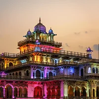 Albert Hall Museum at Night