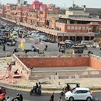 The Chandpol and Choti Chaupar Market