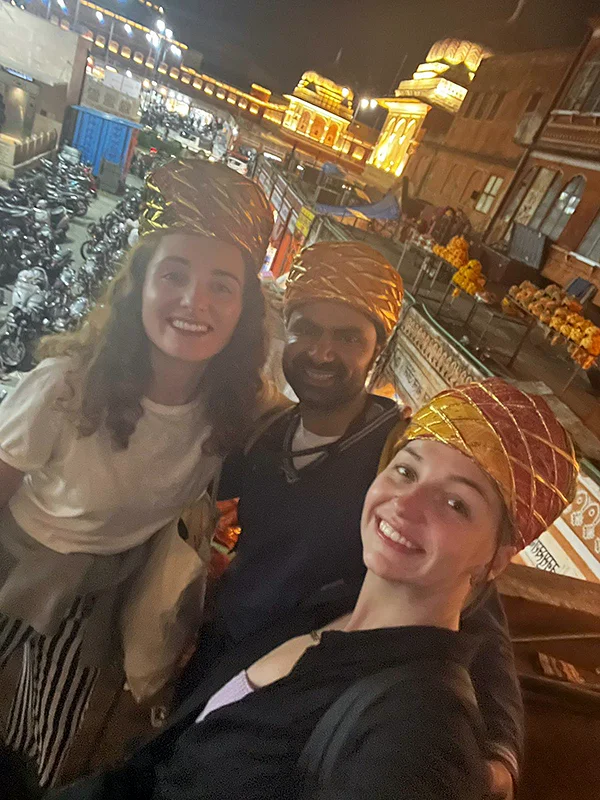Roof Top Turban Merchant at Badi Chaupar